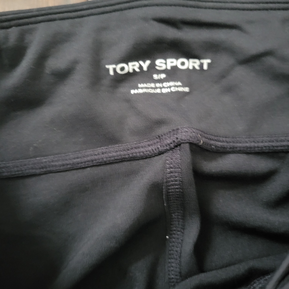 Tory Sport Navy and Black Striped Top - Picture 5 of 5